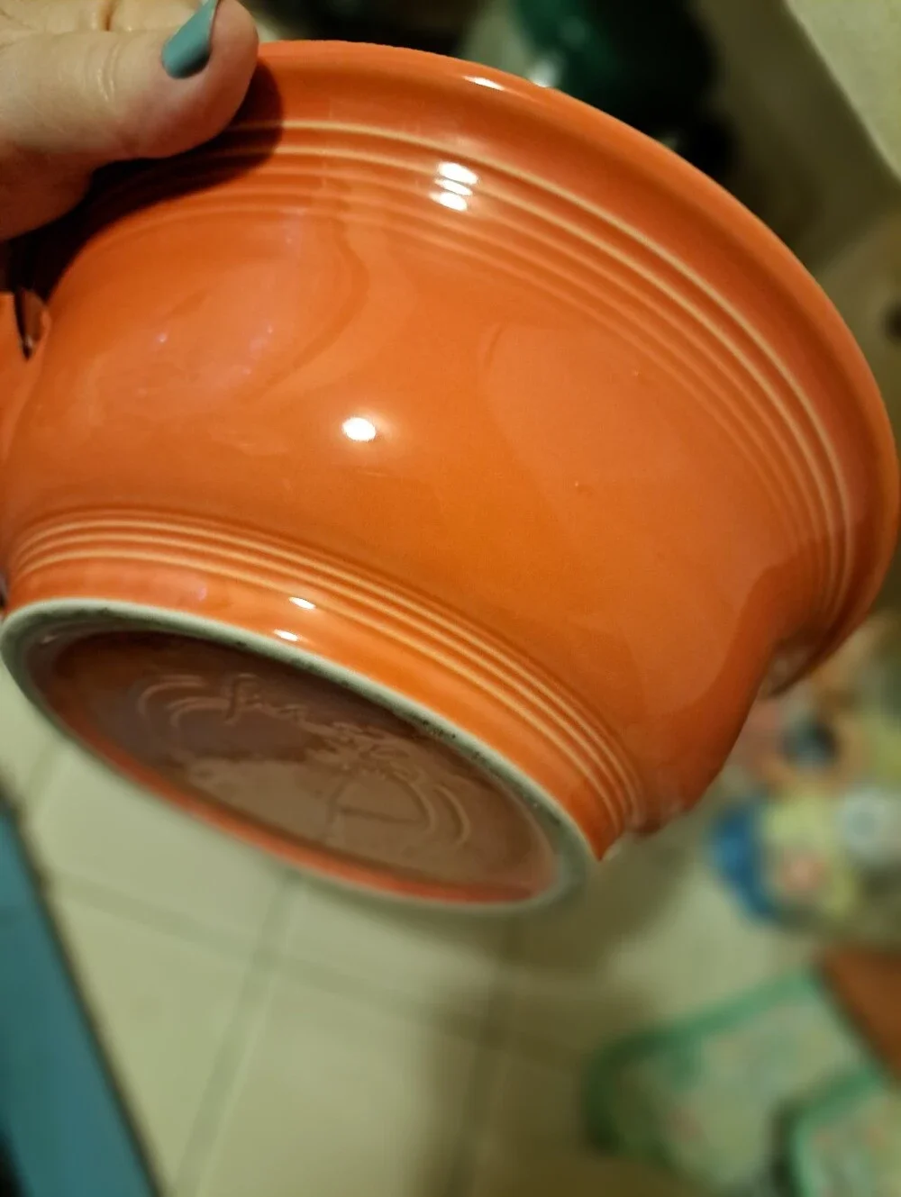 Vintage Fiesta Fiestaware Casserole Dish w Lid Homer Laughlin Ceramic Paprika